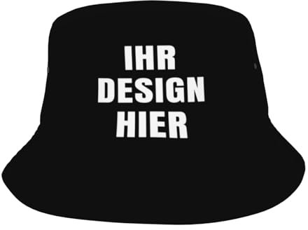 ROHBVMN personalisiert Cap personalisierte Bucket hat personalisierte Fischerhut personalisiertes anglerhut Text Cap selbst gestalten mit Foto/Namen, personalisierte Sonnenhut für Männer & Frauen