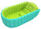 🚗 Badewanne für Kleinkinder, Babybadewanne - Aufblasbare Reisebadewanne für Kleinkinder mit Pumpe, Antikollision, ergonomisches Design, dickes Material, unverzichtbares Baby für
