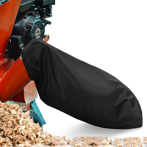 Stabiler Holzhackerbeutel, wiederverwendbar und geräumig mit 61 x 121 cm, für effiziente Lagerung von Holzspänesägemehl während der Arbeit