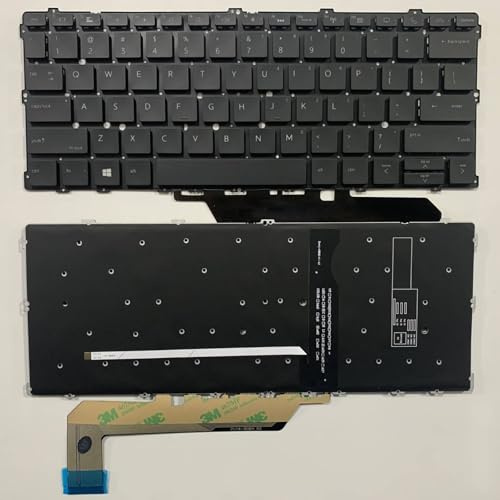 QFFOZSW FÜR HP für Elitebook X360 HSN-104C Q10C Q20 1030/G2/G3/G4/G5/G6 Laptop Tastatur(Backlight US)