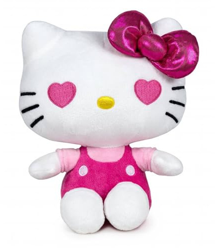 Hello Kitty Plüschtier, Kuscheltier, Stofftier Plüsch Figur 7-60cm < 50th Anniversary Pink 34cm >