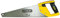 Stanley 1-20-101 STA120101 Fine Sharpcut Handsaw 500mm (20in) 11tpi Finish Saw, Silver/Yellow/Black