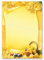 50 Blatt Briefpapier Osterpapier, Ostermotiv OSTERFEST - DIN A4 Format