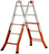 Gierre M27613 - Scala telescopica in acciaio, 3+3 gradini