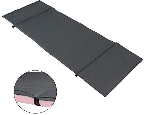 BB Sport universelle Feldbettauflage XXL Maße 210 x 72 cm schützt wärmt und hält, mit Befestigungsbändern