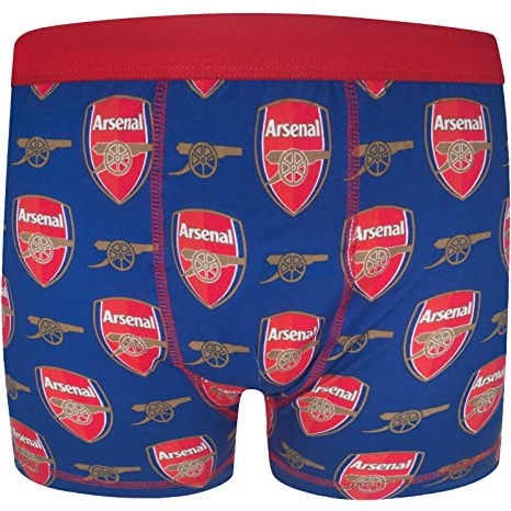 Arsenal FC Boys Boxer Shorts 1 Pack OFFICIAL Football Gift
