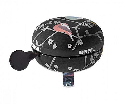 Basil Ding-Dong Glocke Wanderlust Ø 80mm Charcoal Fahrrad