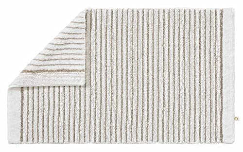 Rhomtuft Badteppiche Lin Weiss-Natur - 1462