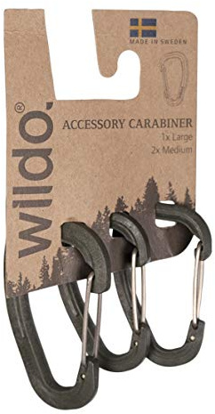 Mil-Tec Mil-Tic Carabiner Set-15920101 Set Schwarz Einheitsgröße