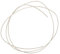 Filo per Artigianato Fai-da-Te in Filo d'Argento Sterling 925 da 50 Cm per Gioielli Che Fanno Bordare - Argento, 0,6 Millimetri