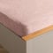 Brentfords Teddy Fleece Fitted Bed Sheet Thermal Warm Soft Luxury Fluffy Cuddly Cosy Bedding, Blush Pink - Super King