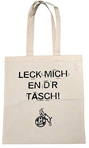 1. FC Köln Stoffbeutel, Tragetasche, Tasche LECK Mich EN D´R TÄSCH, 5090099