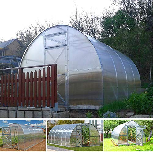 Serra policarbonato Tunnel 3x4 m Rinforzata orto Giardino Piante Serre Box 4x3 m Gazebo casetta Prime