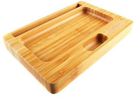 Vassoio per rollare in Bamboo 3-in-1 - Buddies