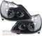 Johns, Scheinwerfer Satz passend für Renault Clio Scheinwerfer BB/CB -2005 Satz H7/H1 links re. schwarz