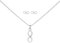 FRIEDA+PAUL Infinity Unendlichkeit Symbol Damen Frauen Mädchen Halskette Anhänger Ohrstecker 4-tlg. Set 925 Sterling Silber anlaufgeschützt Schmuckbox