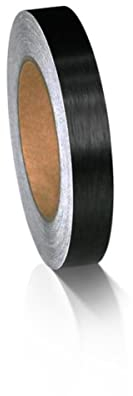 50M Foil Self Adhesive Tile Sticker Waterproof Gap Sealing Tape Strip for Wall Floor Ceiling Furniture Edge DIY Home Decor Decal-1 cm,Black,50M