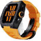 BCMCBV Custodia di lusso in fibra di carbonio da 44/45 mm, per Apple Watch Serie 8 7 45 mm, copertura in fibra di carbonio per iWatch 6, 5, 4, SE, kit di modifica da 44 mm, 44mm, agata