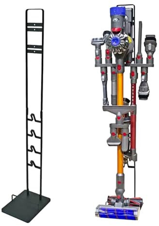 Maxorado Ständer kompatibel mit Dyson Akkusauger Organizer Staubsauger V6 V7 V8 V10 V11 V12 V15 DC30 DC31 DC34 DC35 Standfuß Halterung Rahmen Zubehör Ersatzteil Bodenständer Fuß