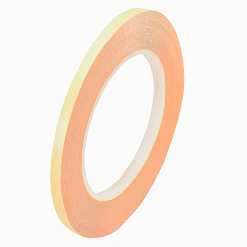 Vaessen Creative Nastro biadesivo di alta qualità, extra forte, 6 mm x 25 m, nastro adesivo trasparente, senza acidi, resistente al calore, per scrapbooking, decorazioni per biglietti e foto