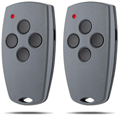 pepape 2 unidades de mando a distancia para puerta de garaje Marantec D304-868, D302-868, D384-868, D321-868, D323-868, compatible con mando a distancia Marantec Digital 868.3MHz