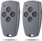 pepape 2 Stück Garagentor Handsender für Marantec D304-868, D302-868, D384-868, D321-868, D323-868, Kompatibel mit Marantec Digital 868.3MHz Fernbedienung