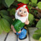 Lustige Gartenzwerg-Statue, Outdoor-Dekoration, Mittelfinger-Figur, Dekorationen, frecher Raucher-Zauberer, Zwergstatue, lustige Zwergfigur für Rasen, Hof, Balkon, Veranda, Terrasse, Zuhause,