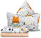 Smart Deco Home Completo letto lenzuola federe letto stampa fantasia 100% Cotone Made in Italy MATRIMONIALE GATTI ART