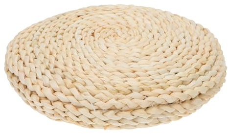 TOGEVAL 1pc Yoga Matte Dicken Stroh Woven Tatami Boden Pad Meditieren Pad Für Hause