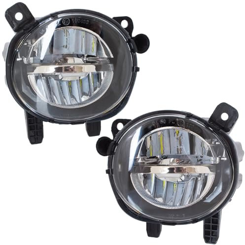M MODECAR - Kompatibel mit BMW 1 F20 F21 2011- LED-Nebelscheinwerfer links + rechts 2 Stück Set für 7315559, 7315560, 63177315559, 63177315560,