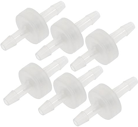 BUGUUYO 6stücke Teiliges Rückschlagventil Aus Kunststoff Für Aquarium Einwegventil Für Wasser Und Luft Für Flüssigkeitstransfer Und Pneumatische Systeme Robust Und Langlebig