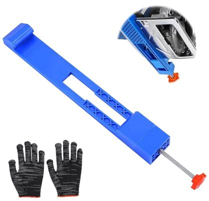 Leogony Circular Saw Guide Rail, Adjustable Cutting Machine Base Guide for Wood Precision Cutting