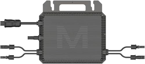 800W Marstek Micro - Inverter for Solar Modules: WiFi & Bluetooth Enabled, IP67 Waterproof, MPPT, App - Driven Plug & Play for Mini - PV (Balkonkraftwerk) (M2-800)
