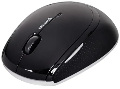 Microsoft Wireless Maus 5000 (1387) | Kabellose BlueTrack Maus | Ergonomisch | Zuverlässig | Ideal für Büro & Home Office | PC & Mac Kompatibel【Bulk - ohne Verpackung】