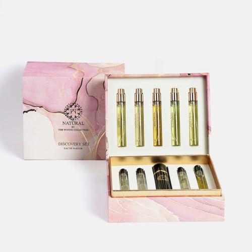 Natural By The Woods Collection Discovery Set, Eau De Parfum, 10x10ml, Earth, Secrets, Royal Night, Dusk, Bloom, Essence, Sun, North Star, Flame, Eclipse