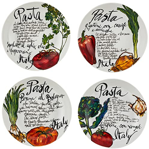Pasta Italiana Set of 4 Bowls