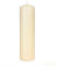 JEKA-Kerzen Kaminkerze Laternenkerze Champagner, Größe: ca. 6 x 30 cm Kerze, Stumpenkerze