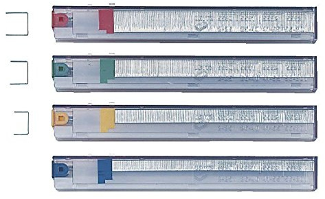 Heftklammern K12 26/12 verz. LEITZ 5594-00-00 1050St rot