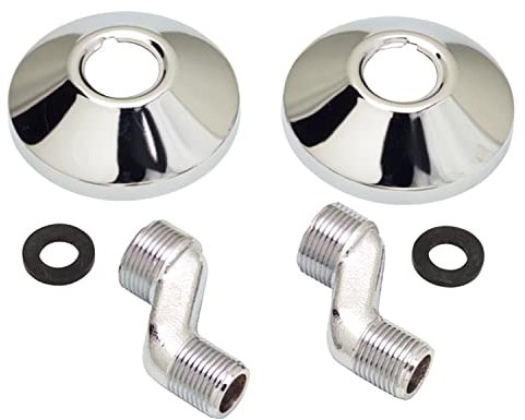 WOLFPACK LINEA PROFESIONAL - Juego Excentricas 2,5 cm. 1/2x3/4 Con Embellecedor