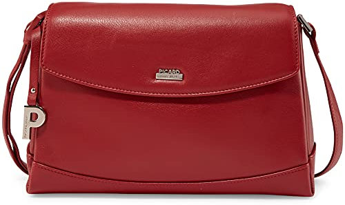 Picard Damen Schultertasche REALLY aus Echtleder Mittel | mit Magnetverschluss | Schultertasche | Alltag