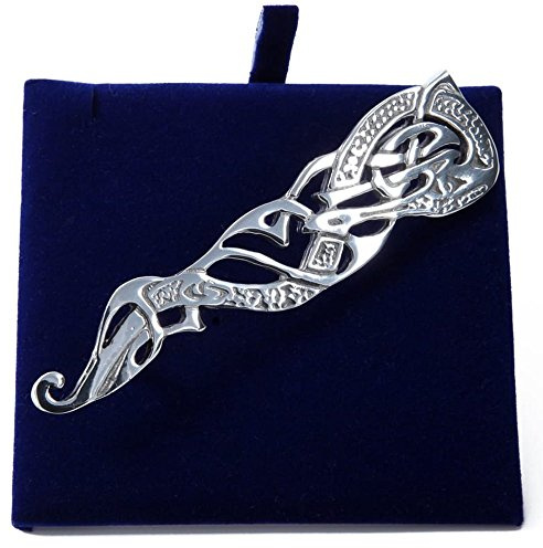 Celtic Design Pewter Kilt Pin