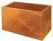 Palatino Exclusive Line Hochbeet/Pflanzkübel LOTTE aus Corten-Stahl 60 x 40, Höhe 50 cm, modular