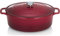 Chasseur cocotte redonda de hierro fundido esmaltado 28cm vino sublime puc472821