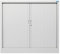STIER Rolladenschrank Basic, 2 verzinkte Fachböden, Maße 1070x1200x450mm, in Lichtgrau, feuerfeste Türelemente, inklusive Sicherheitsschloss, ideal für Büro- und Lagerräume