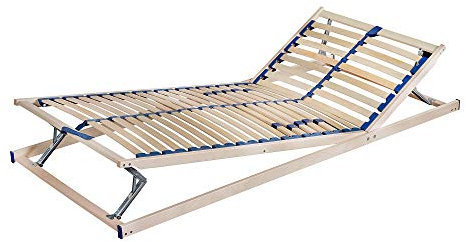 Malie Olympus Qualitäts Lattenrost mit Kopf-/Fußverstellung, Größe:80 x 220 cm