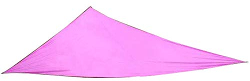 HotYou Voile d'ombrage Triangulaire, Résistant et Respirant pour Extérieur Terrasse Jardin,Rose,3 * 3 * 3 M