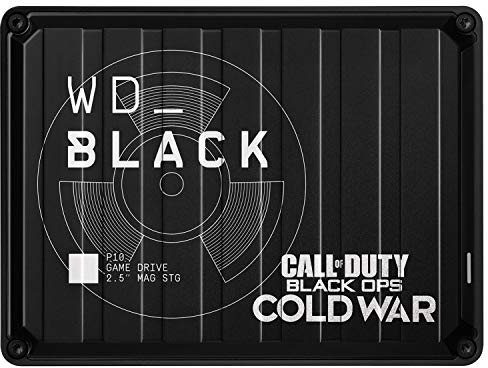 WD_BLACK P10 2TB Game Drive, Call of Duty: Black Ops Cold War Special Edition