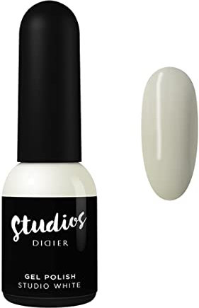 Didier Lab - Premium Gel Nail Polish Studios - Studio White - Gel Nail Varnish - Nail Art - Long-Lasting High Gloss Wear - Easy to Apply - Gel Nails - Rich Pigment - UV/LED - Chip Resistant