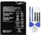 Audiosystem Batteria Per Huawei Y7 2019 / Y9 2018 / Y7 Prime Nova Lite Plus 4000mah Trt-Lx1 Hb406689ecw, Incluso Il Kit Attrezzi Per Montaggio