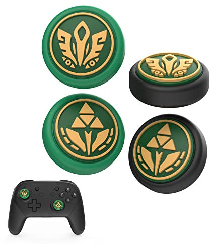 IINE Daumengriffkappen für PS5/PS4/Xbox One (Serie X, S)/NS Switch Pro Controller, analoge Stick-Griffe, Thumbstick-Abdeckungsset, 4 Stück Kawaii Silikon-Joystick-Tastenabdeckungen